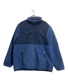 POLO RALPH LAUREN（ポロ・ラルフローレン）の古着「ボアジャケット」｜ブルー
