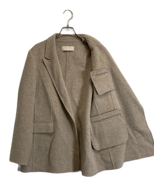 Plage（プラージュ）Plage (プラージュ) ハミルトン マニッシュジャケット ベージュ サイズ:38の古着・服飾アイテム