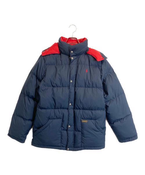 POLO RALPH LAUREN（ポロ・ラルフローレン）POLO RALPH LAUREN (ポロ・ラルフローレン) ダウンジャケット ネイビー サイズ:XLの古着・服飾アイテム