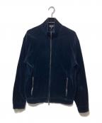 GIORGIO ARMANIジョルジョアルマーニ）の古着「ベロアジャケット」｜ネイビー