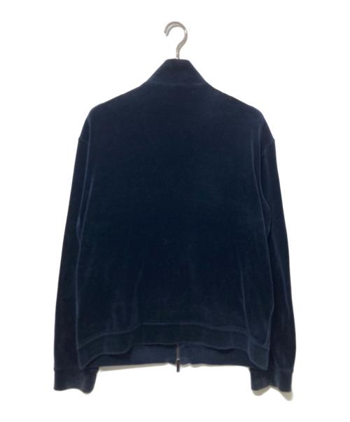 GIORGIO ARMANI（ジョルジョアルマーニ）GIORGIO ARMANI (ジョルジョアルマーニ) ベロアジャケット ネイビー サイズ:52の古着・服飾アイテム