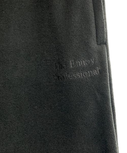The Ennnoy Professional（ザ エンノイ プロフェッショナル）The Ennnoy Professional (ザ エンノイ プロフェッショナル) フリースパンツ ブラック サイズ:XLの古着・服飾アイテム