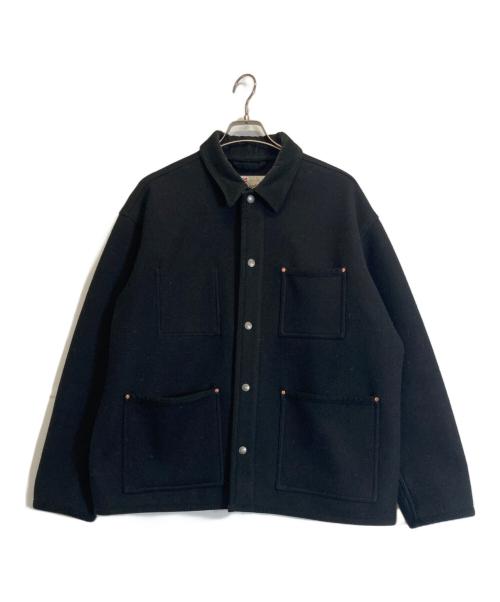 Traditional Weatherwear（トラディショナルウェザーウェア）Traditional Weatherwear (トラディショナルウェザーウェア) WORK JACKET 002 ブラック サイズ:40の古着・服飾アイテム