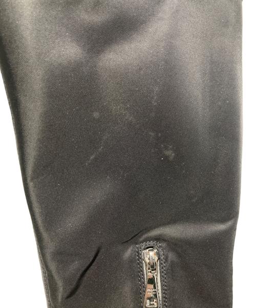 PRADA（プラダ）PRADA (プラダ) ロングブーツ ブラック サイズ:36　1/2の古着・服飾アイテム