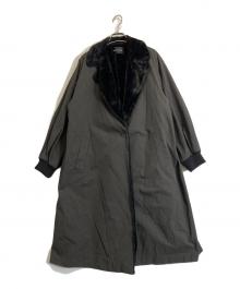 mizuiro-ind（ミズイロインド）の古着「バックボアコート」｜ブラック