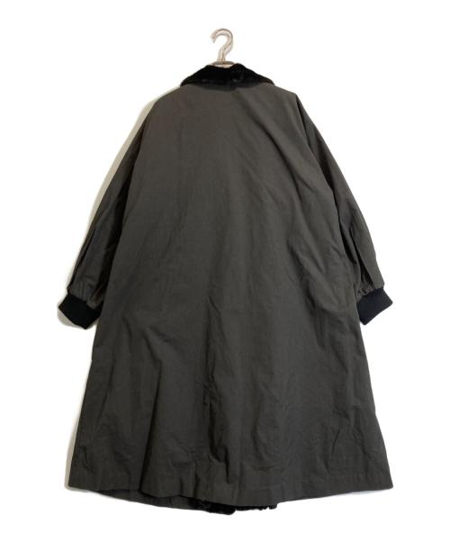 mizuiro-ind（ミズイロインド）mizuiro-ind (ミズイロインド) バックボアコート ブラック サイズ:記載なしの古着・服飾アイテム