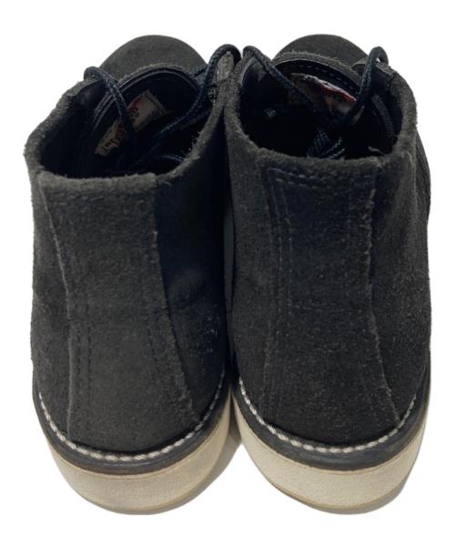 RED WING（レッドウィング）RED WING (レッドウィング) チャッカブーツ ブラック サイズ:24.5の古着・服飾アイテム