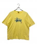 stussyステューシー）の古着「Tシャツ」｜イエロー