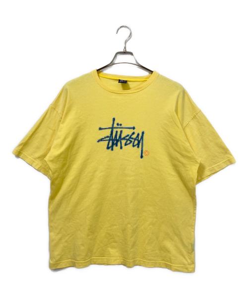 stussy（ステューシー）stussy (ステューシー) Tシャツ イエロー サイズ:Lの古着・服飾アイテム