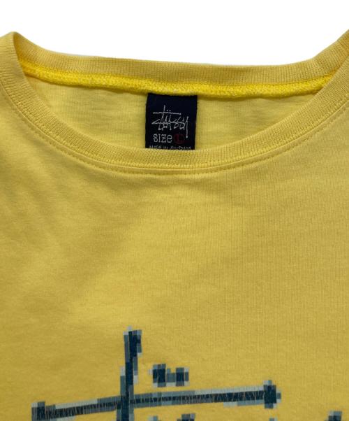 stussy（ステューシー）stussy (ステューシー) Tシャツ イエロー サイズ:Lの古着・服飾アイテム