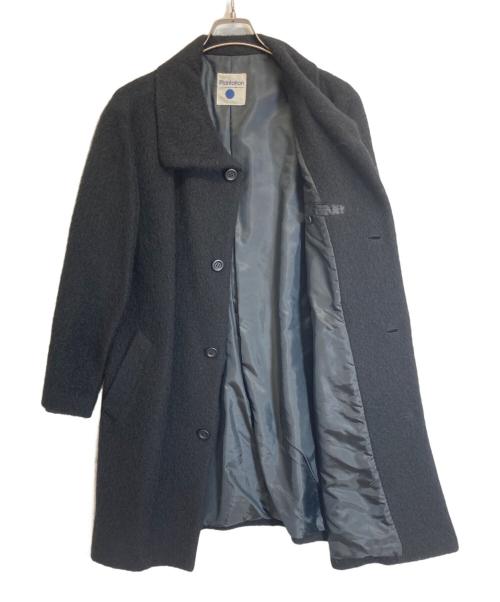 plantation（プランテーション）Plantation (プランテーション) ウール混コート ブラック サイズ:Mの古着・服飾アイテム