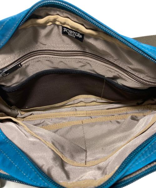 PORTER（ポーター）PORTER (ポーター) ショルダーバッグ ブルーの古着・服飾アイテム