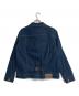 GIORGIO ARMANI (ジョルジョアルマーニ) デニムショールカラージャケット インディゴ サイズ:54：25000円