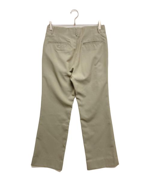 MANDO（マンドー）MANDO (マンドー) ウールスラックス ベージュ サイズ:Sの古着・服飾アイテム