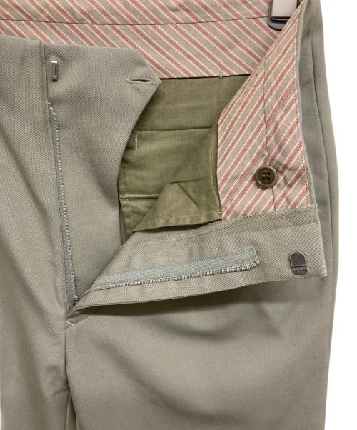 MANDO（マンドー）MANDO (マンドー) ウールスラックス ベージュ サイズ:Sの古着・服飾アイテム