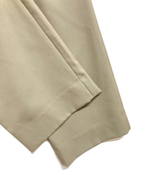 MANDO（マンドー）MANDO (マンドー) ウールスラックス ベージュ サイズ:Sの古着・服飾アイテム