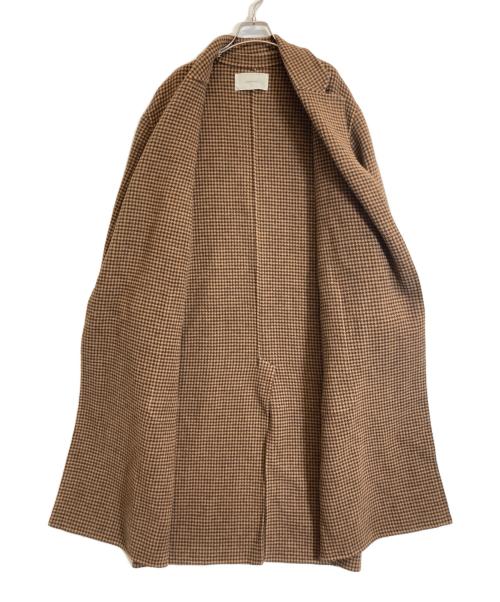 TODAYFUL（トゥデイフル）TODAYFUL (トゥデイフル) Over Check Coat ブラウン サイズ:36の古着・服飾アイテム