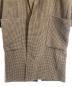 中古・古着 TODAYFUL (トゥデイフル) Over Check Coat ブラウン サイズ:36：10000円