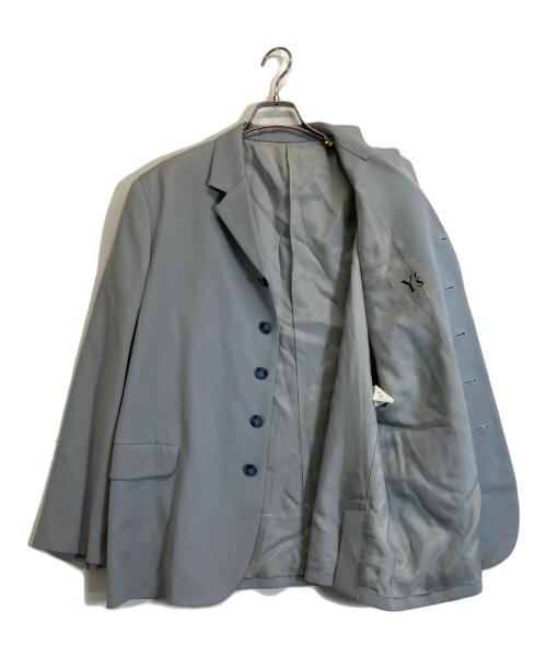 Y's（ワイズ）Y's (ワイズ) ウールジャケット ブルー サイズ:-の古着・服飾アイテム