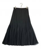 PLEATS PLEASEプリーツプリーズ）の古着「プリーツスカート」｜ブラック