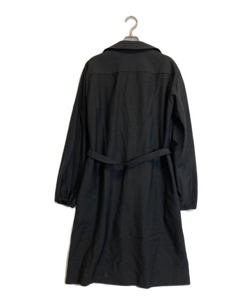 Yves Saint Laurent（イヴサンローラン）Yves Saint Laurent (イヴサンローラン) ウールモヘアシャツワンピース ブラック サイズ:34の古着・服飾アイテム