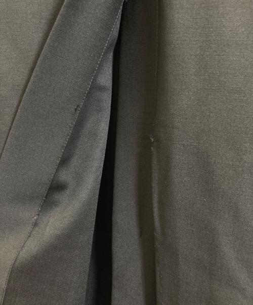 Yves Saint Laurent（イヴサンローラン）Yves Saint Laurent (イヴサンローラン) ウールモヘアシャツワンピース ブラック サイズ:34の古着・服飾アイテム