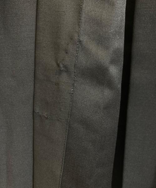 Yves Saint Laurent（イヴサンローラン）Yves Saint Laurent (イヴサンローラン) ウールモヘアシャツワンピース ブラック サイズ:34の古着・服飾アイテム