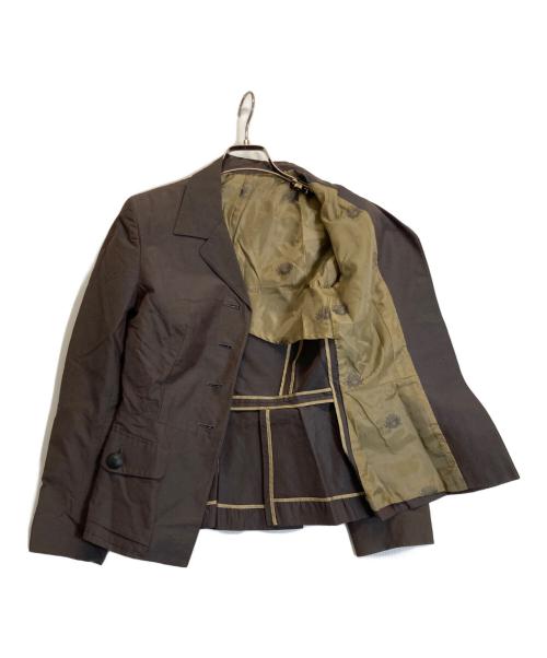 Jean Paul GAULTIER CLASSIQUE（ジャンポールゴルチエクラシック）Jean Paul GAULTIER CLASSIQUE (ジャンポールゴルチエクラシック) テーラードジャケット ブラウン サイズ:40の古着・服飾アイテム