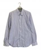 COMME des GARCONS HOMMEコムデギャルソン オム）の古着「ストライプシャツ」｜ブルー
