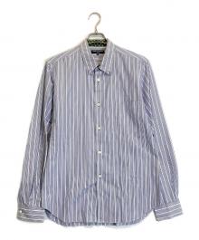 COMME des GARCONS HOMME（コムデギャルソン オム）の古着「ストライプシャツ」｜ブルー