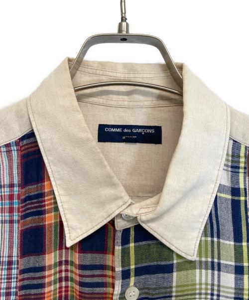 COMME des GARCONS HOMME（コムデギャルソン オム）COMME des GARCONS HOMME (コムデギャルソン オム) リネンシャツ ベージュ サイズ:Sの古着・服飾アイテム