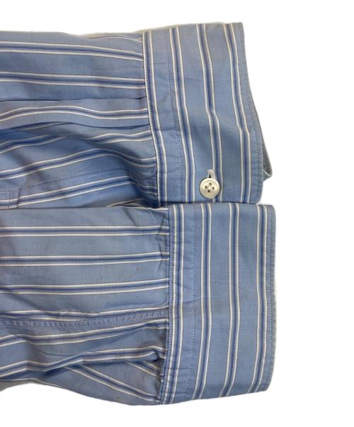 COMME des GARCONS HOMME（コムデギャルソン オム）COMME des GARCONS HOMME (コムデギャルソン オム) ストライプシャツ ブルー サイズ:Lの古着・服飾アイテム