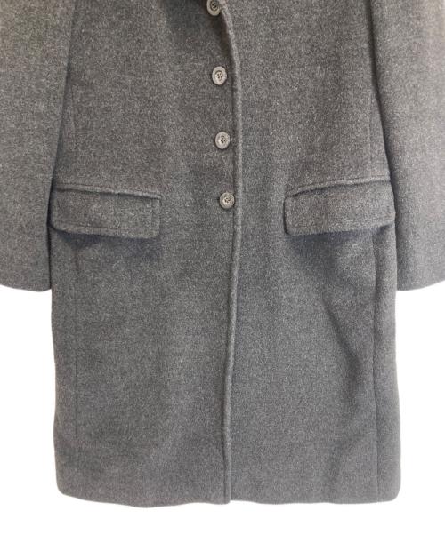 MAX&Co.（マックスアンドコー）MAX&Co. (マックスアンドコー) ウールカシミヤコート グレー サイズ:40の古着・服飾アイテム