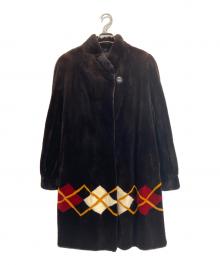 SAGA MINK（サガミンク）の古着「ミンクコート」｜ブラウン