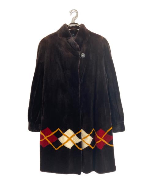 SAGA MINK（サガミンク）SAGA MINK (サガミンク) ミンクコート ブラウン サイズ:-の古着・服飾アイテム