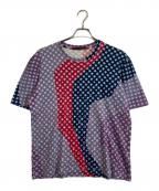 LOUIS VUITTONルイ ヴィトン）の古着「総柄Tシャツ」｜ネイビー