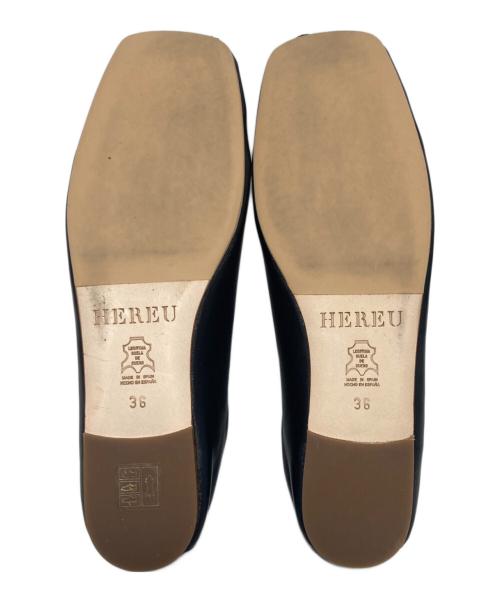 HEREU（ヘリュー）hereu (ヘリュー) シューズ ブラック サイズ:36の古着・服飾アイテム