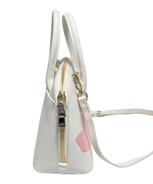 FURLA（フルラ）FURLA (フルラ) 2WAYバッグ ホワイトの古着・服飾アイテム