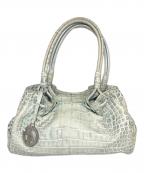 GIORGIO ARMANIジョルジョアルマーニ）の古着「ハンドバッグ」｜黄緑