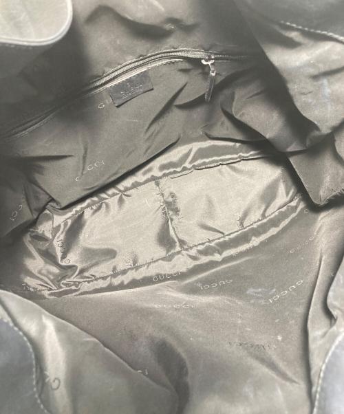 GUCCI（グッチ）GUCCI (グッチ) バンブーハンドバッグ ブラックの古着・服飾アイテム