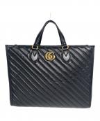 GUCCIグッチ）の古着「ハンドバッグ」｜ブラック