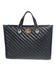 GUCCI（グッチ）の古着「ハンドバッグ」｜ブラック