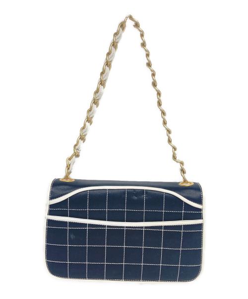 CHANEL（シャネル）CHANEL (シャネル) 2.55マトラッセチェーンバッグ ブラックの古着・服飾アイテム