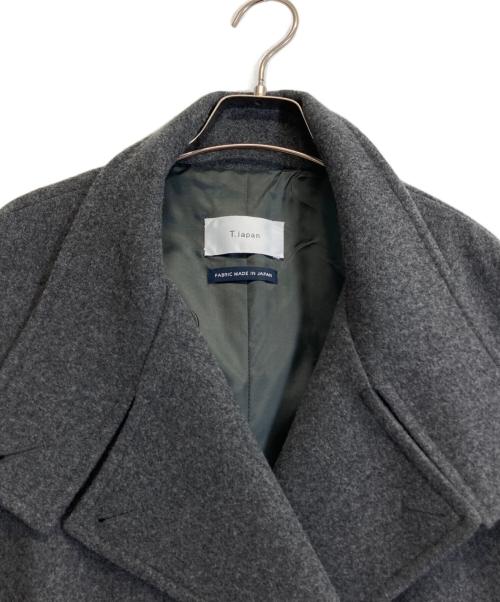 T.japan（ティー.ジャパン）t.japan (ティー.ジャパン) コート グレー サイズ:記載なしの古着・服飾アイテム