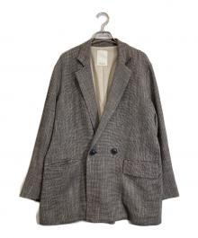 SHENERY（シーナリー）の古着「からみ織りジャケット」｜ベージュ