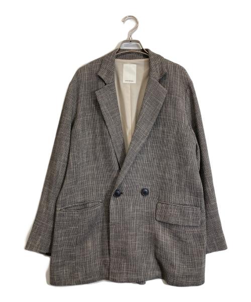 SHENERY（シーナリー）SHENERY (シーナリー) からみ織りジャケット ベージュ サイズ:Sの古着・服飾アイテム