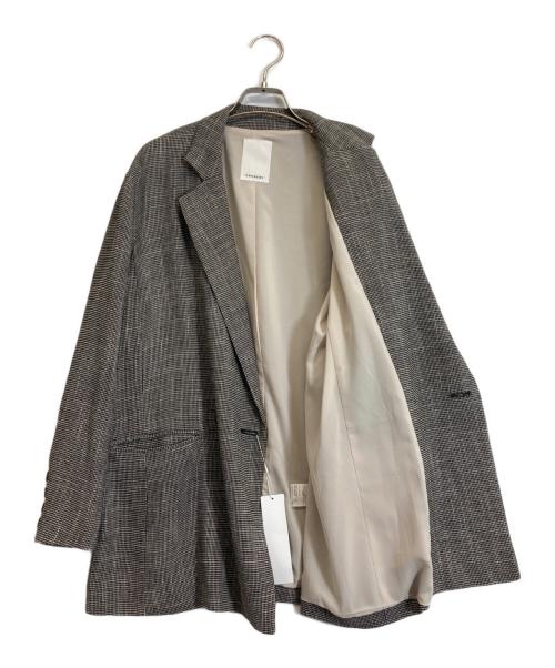 SHENERY（シーナリー）SHENERY (シーナリー) からみ織りジャケット ベージュ サイズ:Sの古着・服飾アイテム