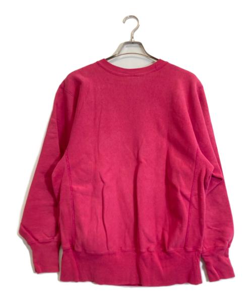 Champion（チャンピオン）Champion (チャンピオン) 目ありリバースウィーブスウェット ピンク サイズ:Lの古着・服飾アイテム
