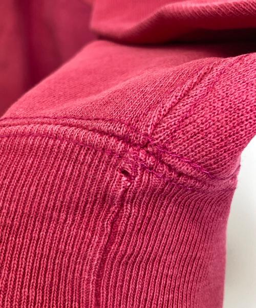 Champion（チャンピオン）Champion (チャンピオン) 目ありリバースウィーブスウェット ピンク サイズ:Lの古着・服飾アイテム