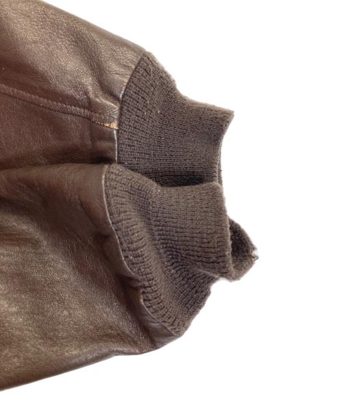 SADDLERY（サドリー）SADDLERY (サドリー) レザージャケット ブラウン サイズ:44Rの古着・服飾アイテム